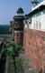 India: The outer walls of Agra Fort, Agra, Uttar Pradesh