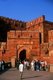 India: The Delhi Gate leading into Agra Fort, Agra, Uttar Pradesh